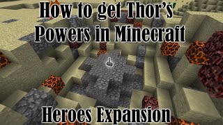 How to get Thors powers  HeroesExpansion [upl. by Secilu234]