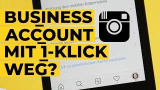 Wie kann ich mein Instagram Business Profil löschen  entfernen IST DAS KLUG [upl. by Dadinirt]