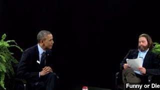 The Thinking Behind Obamas Between Two Ferns Appearance [upl. by Anilave]