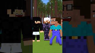 HELP Herobrine friendship shorts trending anime [upl. by Eidnam]