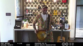 Post Malone x Nirvana Tribute  Livestream [upl. by Epifano]