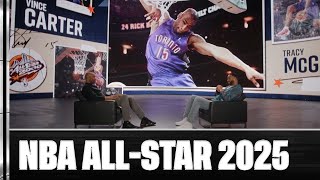 Vince Carter amp Tracy McGrady Look Back at the 2000 Slam Dunk Contest 🔥  NBA on TNT [upl. by Yblocaj]