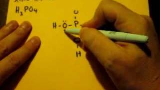 Lewis Dot Structure of H3PO4 Phosphoric Acid [upl. by Wier23]