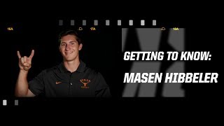 Getting to Know Baseballs Masen Hibbeler Oct 11 2017 [upl. by Krishnah447]