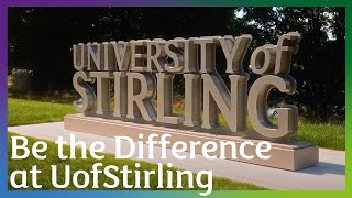 Be The Difference at the University of Stirling [upl. by O'Gowan]