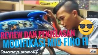 Review lengkap Yamaha fino modifikasi [upl. by Nonnairb]