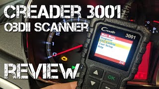 Launch C Reader 3001 OBD II Scanner Review [upl. by Sarette416]