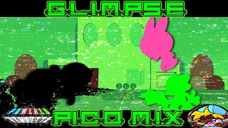 Friday Night Funkin  Glimpse V2 Pico Mix  Powered Vendetta UST [upl. by Ahsias]