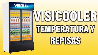 Cómo programar la temperatura y regular las repisas de los VISICOOLERS [upl. by Attezi]