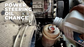 How To Change Power Steering Fluid [upl. by Fleischer45]