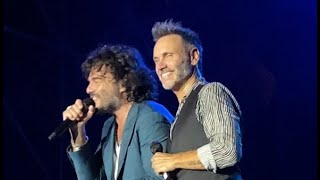 Pazzo di te  Nek e Francesco Renga Porto Recanati 28072024 [upl. by Lybis]