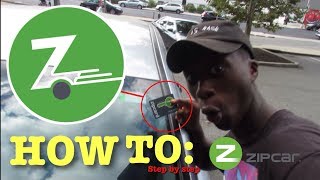 HOW TO USE ZIPCAR  Step by Step Tutorial [upl. by Aloisia250]