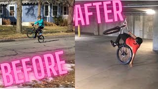 Lawton Denis 3 Year Wheelie Progression [upl. by Sivatco]