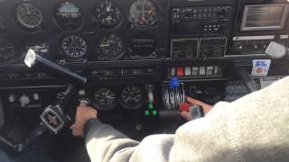 PA28R Piper Arrow Starting engine procedure [upl. by Odranoel]