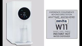 Novita Instant Hot Water Dispenser W11 [upl. by Robenia484]