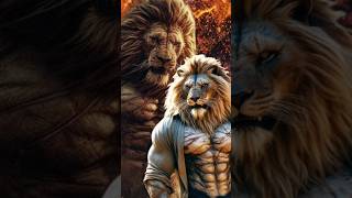 African Lion Vs Asiatic Lion 🤔🤯 By info fact News [upl. by Wavell807]