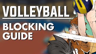 Blocking guide  ROBLOX Volleyball 42 [upl. by Akeenahs]