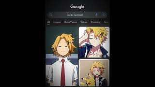 Denki Kaminari denkikaminari bokunoheroacademy anime edit [upl. by Acemahs800]