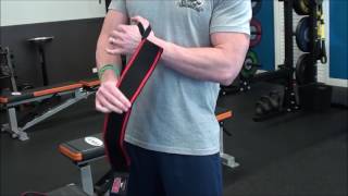 How to Use Wrist Wraps Properly 2 Methods [upl. by Woodley]