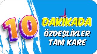 10dkda ÖZDEŞLİKLER TAM KARE [upl. by Nitsrek]