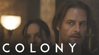 Colony S03E03 Clip  RAP Gives The Bowmans And MacGregor Information  Rotten Tomatoes TV [upl. by Llien]