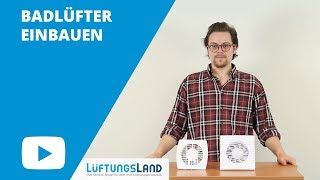 Badlüfter einbauen [upl. by Ly]