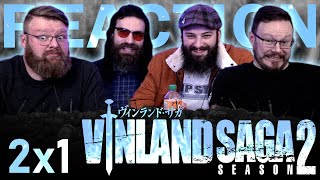 Vinland Saga 2x1 REACTION quotSlavequot [upl. by Haeckel295]