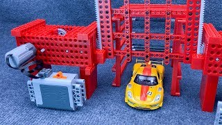 Building and Testing a LegoCar Garage [upl. by Hras]