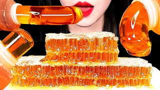 ASMR HONEY JELLY RAW HONEYCOMB 꿀젤리 벌집꿀 먹방 EATING SOUNDS MUKBANG ZOEY ASMR [upl. by Jordanna49]