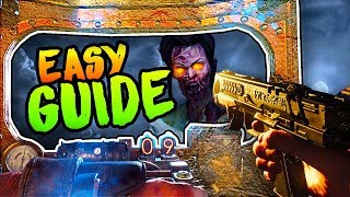 VOYAGE OF DESPAIR HOW TO BUILD THE SHIELD ALL LOCATIONS EASY SHIELD GUIDE Black Ops 4 Zombies [upl. by Oemac607]