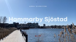 Hammarby Sjöstad Area Overview [upl. by Ahsatel]