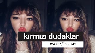 2024te Görünümünüzü Güzelleştirecek 5 Kırmızı Dudaklar Tüyosu 💄💄 [upl. by Lunnete]