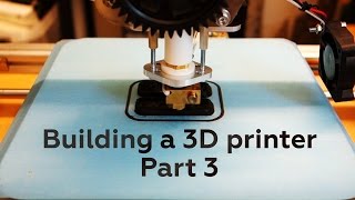 Building the Velleman K8200 3D printer  Part 3 Printing and Calibration [upl. by Bess]