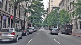 Driving Downtown  Richmond Main Street 4K  Virginia USA [upl. by Akkahs522]