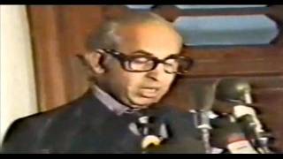 Zulfikar Ali Bhuttos speech in the honour of Col Gaddafi at PM Guest House on 26021974wmv [upl. by Vel]