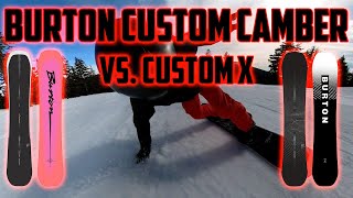 Burton Custom Camber 2023 Review vs Custom X amp Territory Manager [upl. by Sterrett708]