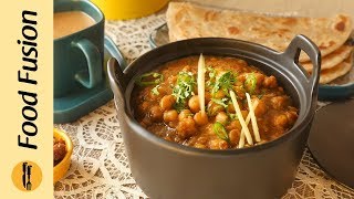 Chikar choley Recipe By Food Fusion Ramzan Special Recipe [upl. by Nuj]