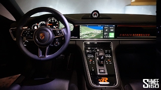 Inside the New Panamera  High Tech Infotainment [upl. by Anidan327]