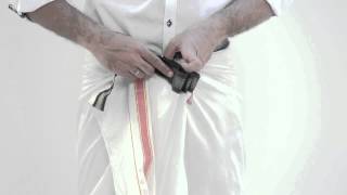 How To Drape a Dhoti  What The Hack  Myntra [upl. by Okin736]