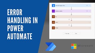 Error handling in Power Automate 2021  Try Catch Finally in Power Automate [upl. by Melone663]
