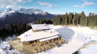 Mountain huts of Trentino in Paganella experience italian food amp wine [upl. by Romeu]