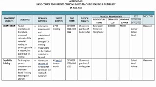 Action Plan in Reading and Numeracy [upl. by Yragerg]