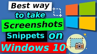 How to take screenshots on Windows 10  Best Keyboard shortcuts for productivity shorts [upl. by Mehala]