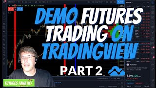 Tutorial  TradingView Demo Trading Paper Trade Part 2 [upl. by Oiramaj]