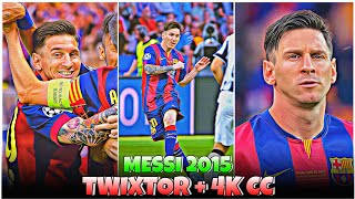 Leo Messi 2015  Best 4k Clips  CC High Quality For Editing 🤙💥 part8 [upl. by Gibby112]