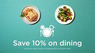 Dining Perks with Disney® Visa® Card [upl. by Nosa]