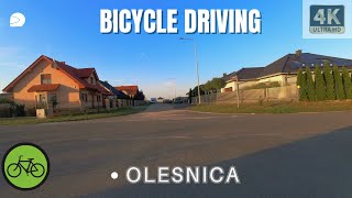 Bicycle driving Olesnica 4K [upl. by Ahseem670]