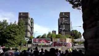 Stirlingfauld Flats Demolition [upl. by Wynny211]