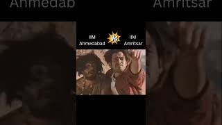 IIM Ahmedabad VS IIM Amritsar [upl. by Desireah]