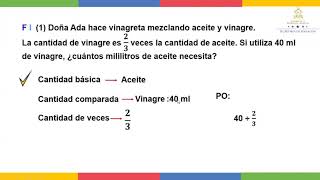 Resolver problemas conociendo la cantidad  Sexto Grado  Matemáticas [upl. by Yecaw473]